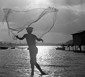 Watercourses: Historical Cuba - Fisherman