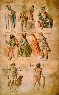 Barthelemy: Historical figures, Universal Chronicle, by Barthelemy