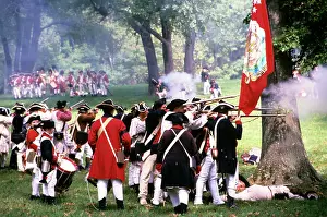Conflicting: Historical Reenactment of Battle of Brandywine