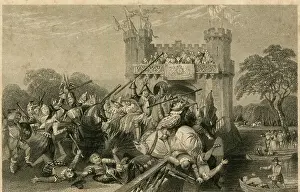 Spears: Historical scene, The Good Old Times