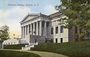 Triglyphs: Historical Society Building, Buffalo, New York State, USA