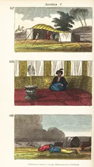 Damask: Historical views of Arabia