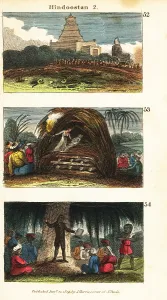 Vandalism: Historical views of Hindoostan (India)
