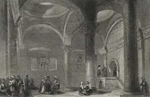 History of Israel. Jerusalem. Interior of the Golden Gate
