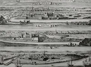 1702: History of Latvia. Courland. Fortifications of