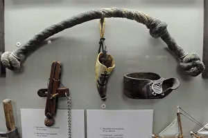 Latvia: History of navigation. Utensils used in the old ships. Museu