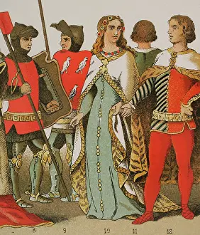 1300s: History of Spain. 1300. Warriors and nobles