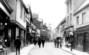 Hitchin: Hitchin, Bucklersbury 1908