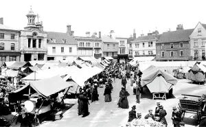 Hitchin: Hitchin, the Market 1901