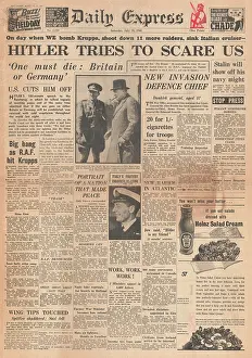 Ilex: Hitler calls on Britain to stop the war