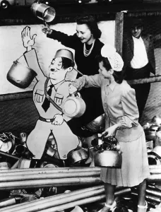 Serves: Hitler caricature, 1941