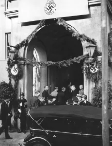 Bonn: Hitler and Chamberlain in Bad Godesberg, 1938
