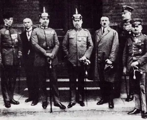 Attempted: Hitler with General Ludendorff after the attempted
