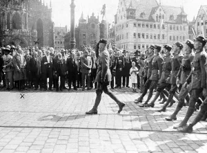 Roehm: Hitler at the German Day in Nuremberg, 1923