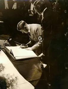 Sahm: Hitler with the Golden Book of Berlin, 1933