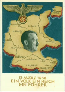 Brendamour: Hitler head & eagle on map of Germany