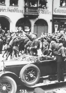 Armband: Hitler and Hess at the Nuremberg Rally, 1927