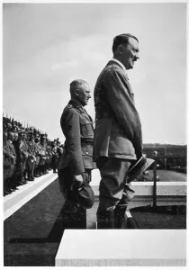 Hierl: HITLER/HIERL/RALLY/1935