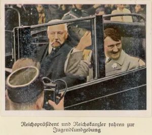 Langenau: HITLER WITH HINDENBURG