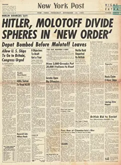 Churchills: Hitler and Molotov meet in Berlin