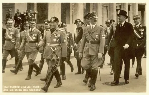 Describes: HITLER AND MUSSOLINI