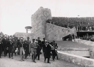 Committees: Hitler at Olympic Stadium, Berlin, Germany