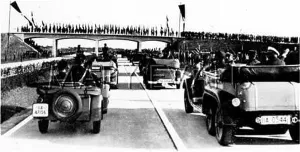 Cavalcade: HITLER OPENS AUTOBAHN