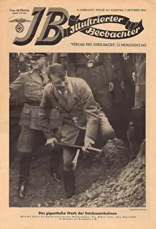 Beobachter: Hitler opens construction of Autobahn