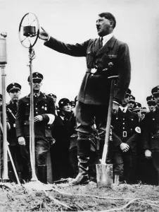 Speaks: HITLER SPEAKING IN 1934