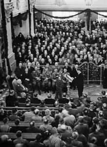 Speach: Hitler during his speech on the Day of Potsdam, 1933