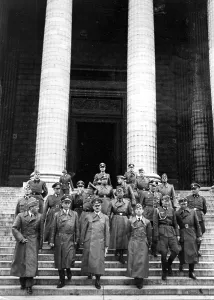 Arno: Hitler on the steps of the Madeleine, Paris, WW2