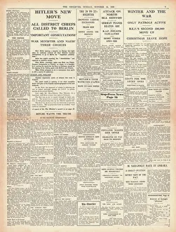 Germanys: Hitler summons district leaders