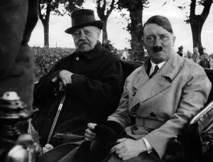 Takeover: Hitler with von Hindenburg, 1933