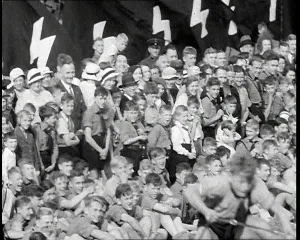 Engaging: Hitler Youth Boys Engaging in Sporting Activities