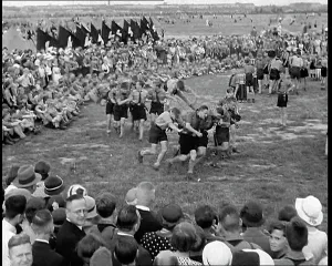 Engaging: Hitler Youth Boys Engaging in Sporting Activities