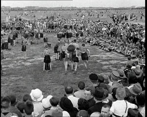 Engaging: Hitler Youth Boys Engaging in Sporting Activities