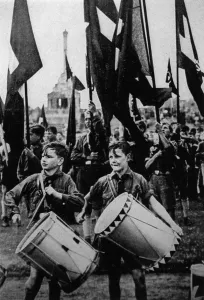 Nationalism: HITLER YOUTH/WITH DRUMS