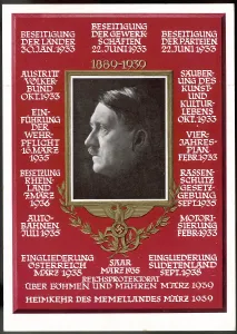 Listing: HITLER'S ACHIEVEMENTS