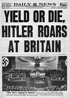 Ultimatum: Hitler's Appeal To Reason speech, WW2