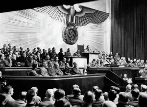Adjutant: Hitler's speech on the declaration of war against the USA
