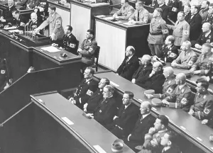 Kroll: Hitler's speech to the Reichstag in the Berlin Kroll Opera