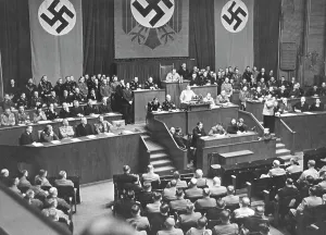 Eltz: Hitler's speech before the Reichstag in the Kroll Opera