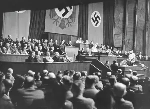 Eltz: Hitler's speech before the Reichstag in the Kroll Opera