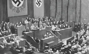 Eltz: Hitler's speech before the Reichstag in the Kroll Opera