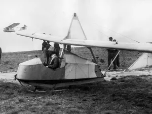 Premilitary: HJ in the Gliding School Trebbin, 1940