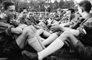 Oberbayern: HJ members at an event