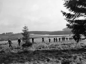 Trainers: HJ military training camp in Westerwald, 1943