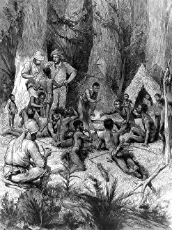 Anglo American: H.M. Stanley's meeting with Forest Pygmies, Central Africa