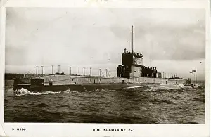 Harwich: HM Submarine E4