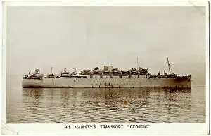 Georgic: HM Transport ship Georgic, WW2